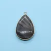 Pendant Necklaces Natural Stone Glitterstone Water Drop Shape Charms For Jewelry Making DIY Earrings Necklace Teardrop Accessorie Gifts