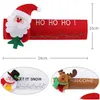 Christmas Fridge Handle Ers Santa Claus Microwave Oven Dishwasher Door Er Xmas Party Decor 24X16 Cm Drop Delivery Dh703