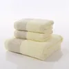 Blankets Towel Cover Absorbent Cotton Solid Color Back Letter Pattern Edge Wrapped Bath Daily Necessities Blanket