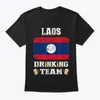 Heren t shirts heren shirt laos drinkteam grappige bier dames t-shirt