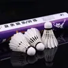 BADMINTON BALL 12 szt. / Partia Badminton Goose Down Badminton Ball Shuttlecock Outdoor Sports Fitness Akcesoria 231120