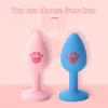 Anal Toys Sexy Cute Cat Claw Anal Plug Silicone Anal Plug Unisex Sex Stopper Adult Toys for Men Women Anal Trainer for Couples Gumgum 231121