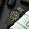 Andere Horloges Mode Heren es Lichtgevende Nylon Band Militaire Heren Leger Pols Quartz Sport Shock Polsen Paar Waterdicht RelojL231122