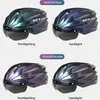 Cycling Helmen Gub K80 Cyclinghelm Integralmolded Safety Comfortabele MTB Road Bicycle -helm met Visor Magnetic Goggles Men Women5862cm J230422