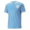 2023 America Soccer Jerseys Uruguay Soccer Jersey 22 23 L.SUAREZ E.CAVANI N.DE LA CRUZ Chemise de l'équipe nationale G.DE ARRASCAETA F.VALVERDE R.ARAUJO R.BENTANCUR Football