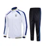 Ukrainian Association of Football Men's Tracksuits adult outdoor jogging suit jacket long sleeve sports Soccer suit341d