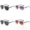 Klassische Piloten-Sonnenbrille UV-Schild Unisex-Brille p rosa Linse ovaler Rahmen occhiali da alleiniger Sonnenschein Damen-Sonnenbrille schön aaaaa PJ024 B23