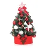 Decorações de natal decorações de natal 2024 enfeites de natal desktop árvore de natal conjunto diy mini árvore de natal 231121