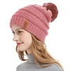 Bons de bonnet de bonnet / crâne chapeau femme flexible soft pure fashion tricot tricot chapeurs hip hop capride randonnée de randonnée de ski sportif féminin / crâne