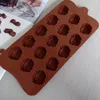 Bakningsformar Ankomst 3D -rosor Formverktyg Diy Flower Fondant Chocolate Silicone Mold Cake Decorating Soap Pudding Mold 9008
