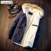 Heren Leer Kunstleer XingDeng Winter Casual Heren Chic Tops Mode Jas Capuchon Uitloper Warm Merk Kleding Mannelijke Slanke Dikker Bont Effen Jassen 231122