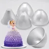 Bakningsformar 3D Princess Doll Dress PASIROR