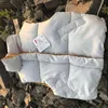 Manteau en duvet pour enfants, gilet en plumes de coton, gilet à col privé, épais et chaud pour bébé