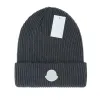Modeontwerper Monclir 2024 Herfst en winter Nieuwe gebreide wollen hoed Luxe gebreide hoed Officiële website Versie 1: 1 Craft Zeer goed
