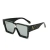 Nieuwe designer vierkante zonnebrillen mannen dames zonnebril goggle outdoor strand lunettes lunettes