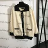 Moda yaka boyun kazak ceket bayanlar örgü klasik nakış dış giyim cep tasarımcısı kızlar artı boyutu kazak ceketleri