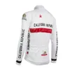 2024 California Republic Flag Winter Thermal Fleece Cycling Jacket Long Sleeve Jersey300Y