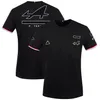 New F1 Team Drivers Clothing Mens Racing T-shirt Plus Size Short Sleeve Customization