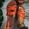 Sandalet Moda Kadınlar Düz Topuk Yüksek Tip Terlik Konforlu Günlük Büyük Boyu Kadın Ayakkabı Sandalyas Feminin