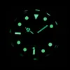 Crystal Bezel SUB Decorative Dive Men Watch for NH35 Mvement Automatic Sapphire Glass Waterproof Luminous Stainless Steel Reloj
