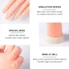 Faux Ongles Main Formation Ongles Manucure Pratique Main pour Ongles Acryliques Mains en Silicone pour Manucure Formation Mains Pour Pratiquer Ongles Acryliques 231121