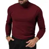 Men's Sweaters 2023 Autumn And Winter High-neck Knitted Base Shirt Cashmere Sweater Warm Underwear Pullover.