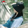 Wide Brim Hats Summer Women'S Fashion Casual Hat Naturehike Face Covering Bucket HatUPF50 Uv Resistant Outdoor Sun Full Sunscreen