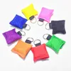 8 Color Outdoor Gadgets Key Chain Emergency CPR Face Shields Resuscitation Face Mask CPR Pocket Masks Tactical Survival masks