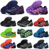 Speed cross 3 CS Jogging heren loopschoenen SpeedCross 3s runner III Zwart Groen Blauw Rood Trainers Heren Sport Sneakers chaussures zapatos b4