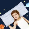 Pillows Pure Cotton Cartoon Baby Small Pillow Four Seasons Kindergarten Students Children's Pillow Removable Washable Baby Pillow 230422