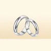 Moda ture 925 prata esterlina pura casamento casal anéis homem e momen estilos de luxo anel de prata jóias modelo não r0231548394