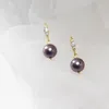 Dangle Earrings MloveAcc Silver 925 Sterling Drop With Shell Pearl Jewelry