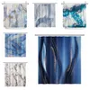 Tende da doccia Abstract Marble Ink Texture Impermeabile Morden Art Colorful Bath Home Bagno Decor con gancio 230422