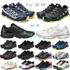 XT6 Advanced Athletic Shoes Mens Xapro 3DV8 Triple Black Mesh Ailes 2 Blanc Blue rouge jaune vert vitesse croix Speedcross Men Femme Fentorations extérieures Baskets B4