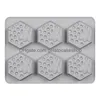 Baking Moulds Honeycomb Mold 6 Holes Honey Bee Sile Diy Handmade Cake Soap Mod Candle Candy Chocolate Mods Drop Delivery Home Garden Dhzap