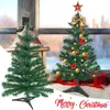 Christmas Decorations 24Inch Mini Artificial Christmas Tree Xmas Desktop Decoration For Home Noel Navidad Ornaments Year Kids Gifts DIY Craft 231121