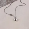 Pendants All Matching Real 925 Sterling Silver Necklace For Women Cubic Heart Crown Shaped Pendant Luxury Designer Jewelry