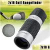 Golf Training Aids Optic Telescope Range Finder Scope Yards Measure Roette Meter Rangefinder Distance Outdoor Monocar E8B9 Drop Delive Dhgp4