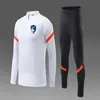 Le Havre AC herenvoetbal trainingspakken outdoor hardlooptrainingspak herfst en winter kindervoetbal thuistenues aangepast logo313L