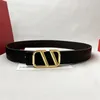 Designer Belt Women Waist Band Luxury Men Belts Black Optional Letter Smooth Buckle High Quality Waistband Width 3.8cm Belt
