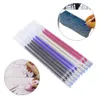 Refills 100pcs Rod Fabric Marker Heat Erasable1.0mm Pen Refill Cloth Leather Mark High Temperature Disappearing Sewing Tool FC 230422