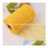 Party Decoration Lace Roll Spool 6x25yd Netting Tyg Tutu kjolstol Sash Bow Table Runner Decorations WT050 Drop Deliver Otaav