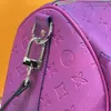 Bolso de viaje suave de diseñador Unisex, bolsos Boston de Color choque clásico, bolso de gran capacidad, bolso de mano con bolsillo Interior con cremallera M597I2