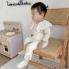 キッズソックス冬のベルベット温かいタイツのためのかわいい弓の綿綿の子供パンスト幼児の赤ちゃん0〜12歳231122