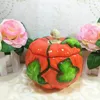 Opslagflessen pompoen groene appel driedimensionale reliëf keramische tank candy biscuit snack jar home decoratie ornamenten