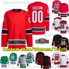 anpassade S-6XL Movie College Hockey Wears Jersey Broderi 20 SebastianAho 8 BrentBurns 37 AndreiSvechnikov 86 TeuvoTeravainen 31 FrederikAndersen Tröjor