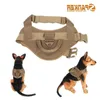 9 Colors Pet supplies dog accessories Dog Harness Outdoor equipment Military dogs Harnesses 1050D Nylon Strap Vest Collar DHL Free Ship Bdnt