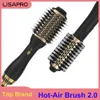مصنوعات الشعر Lisapro Onestep Air Brush Volumizer بالإضافة إلى 20 مجفف شعر وتصفيف الشعر الأسود بفرشاة الشعر الذهبي 231122