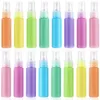 30ml 1oz Colorful PET Plastic Spray Bottles with Clear Atomizer Pump Sprayer, Fine Mist Travel Size Reusable Liquid Cosmetic Container Qknkm