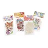 Gift Wrap Butterfly Sticker Book 20pages Hand Ledger Ins Materials Paper Mini Books DIY Scrapbooking Art Collage Po Journal Craft